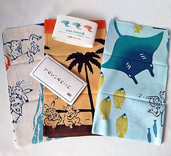 鳥獣戯画展ビビットカラー手ぬぐい 3枚1枚使用済テープバッジ×2ファイルA4×2 数量5から】 生地 『和柄ドビー 鳥獣戯画 ネイビー 1025-105-2D